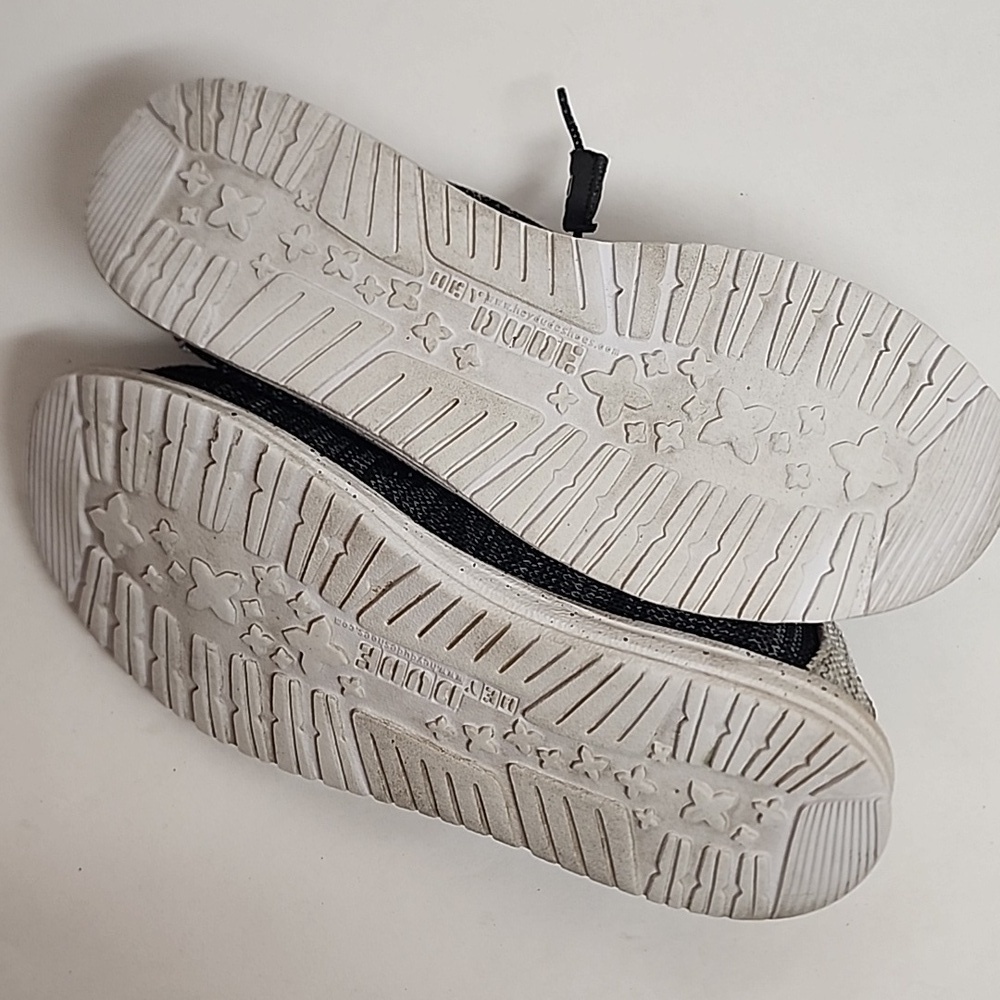 Hey Dude Wally Stretch Meteorite Sz 8L/6.5M Unisex Slip-on Boat Loafer Shoes - Picture 8 of 12